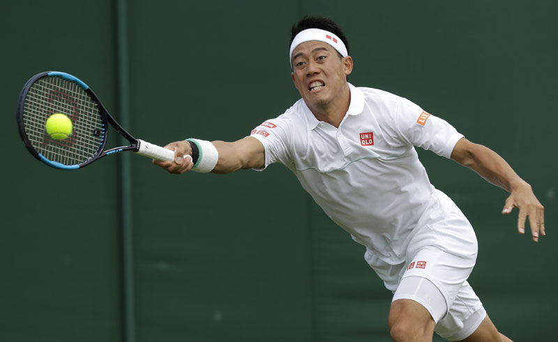 Победе Нишикорија и Кирјоса, пораз Чекината на Вимблдону