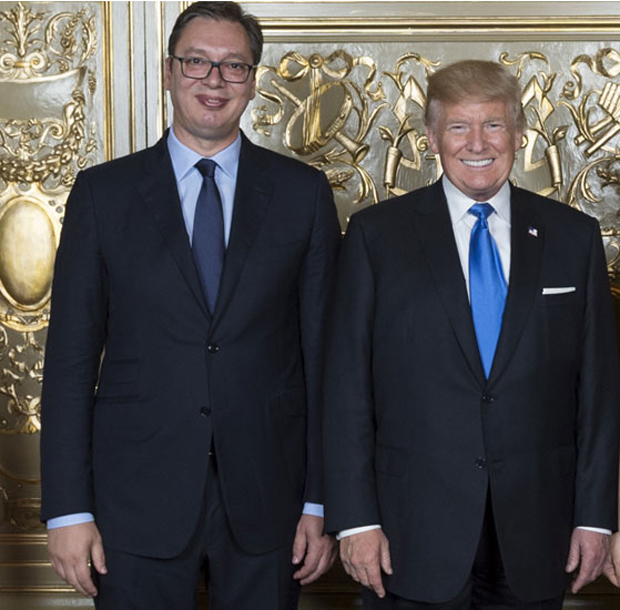 Вучић честитао Дан независности САД Трампу: Вратимо ниво истинског партнерства две државе