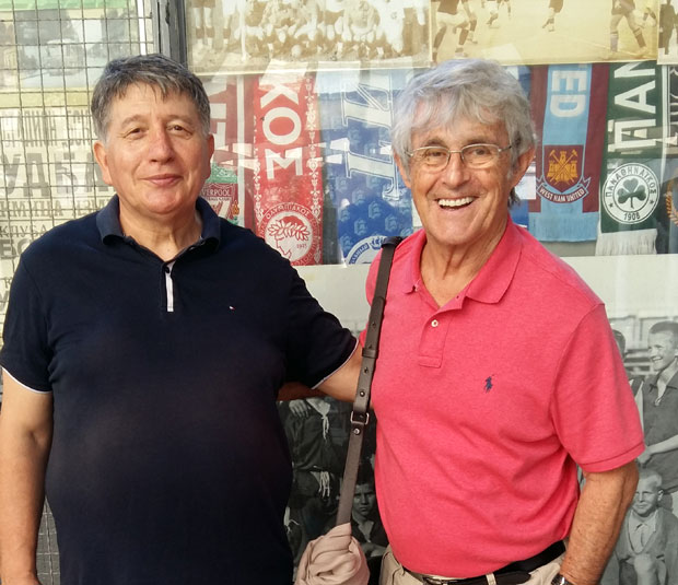 СУСРЕТ СА ЛЕГЕНДАРНИМ ФУДБАЛСКИМ ТРЕНЕРОМ: Бора и даље верује у орлове