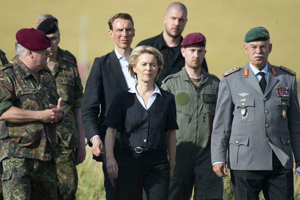 Бундесвер слави јер Урсула иде