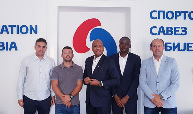 РАЗМЕНА КОРИСНИХ ИСКУСТАВА: Спортска делегација Боцване боравила у тродневној посети Србији 