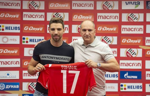 ЗВЕЗДА ОТИШЛА НА МЕГДАН СУДУВИ: Томане у авиону за Литванију