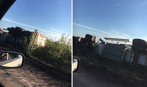 ПУТ КОВИН-СМЕДЕРЕВО: Преврнула се цистерна са азот субоксидом, нема опасности по околину