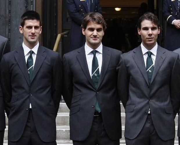 НАЈЛУЂА МОНТАЖА ИКАДА: Овако ће за 50 година изгледати Ђоковић, Федерер и Надал на Вимблдону (ФОТО)