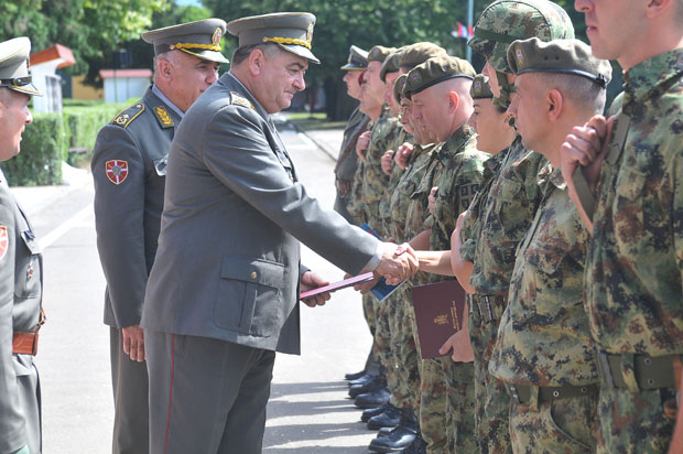 СЛАВА И ДАН ДРУГЕ БРИГАДЕ КОПНЕНЕ ВОЈСКЕ: Свечаност у касарни Рибница (ФОТО)