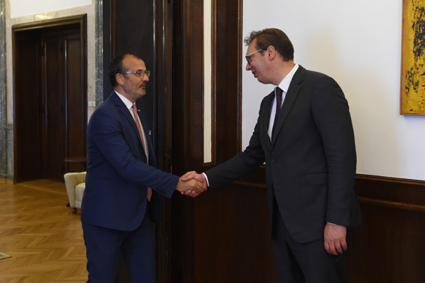 Вучић и Фабрици о ЕУ, дијалогу, реформама