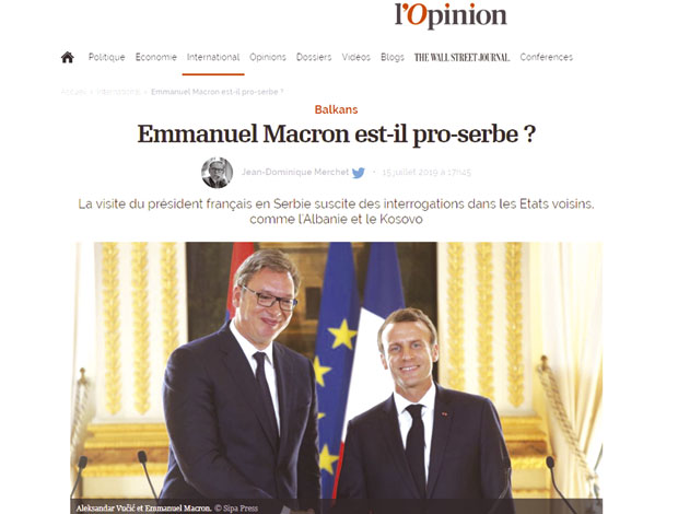 Макронов српски - најјачи утисак