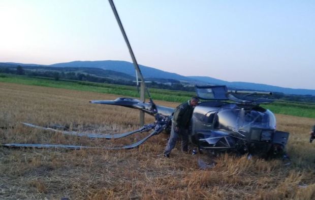 ДРАМА НА НЕБУ: Срушио се војни хеликоптер код Алексинца (ФОТО)