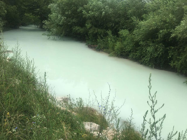 Рибу отровале отпадне воде ТЕ