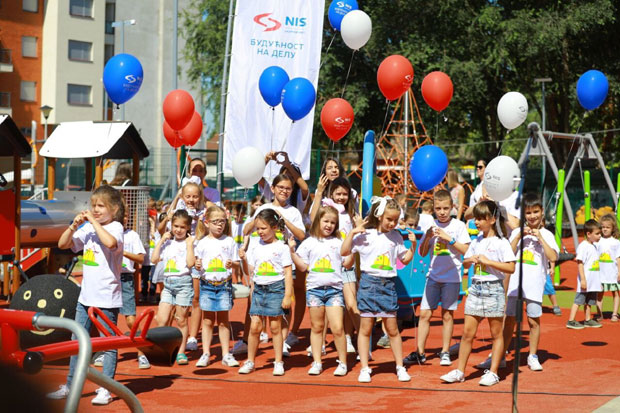 Ново игралиште за кикиндске малишане – поклон компаније НИС