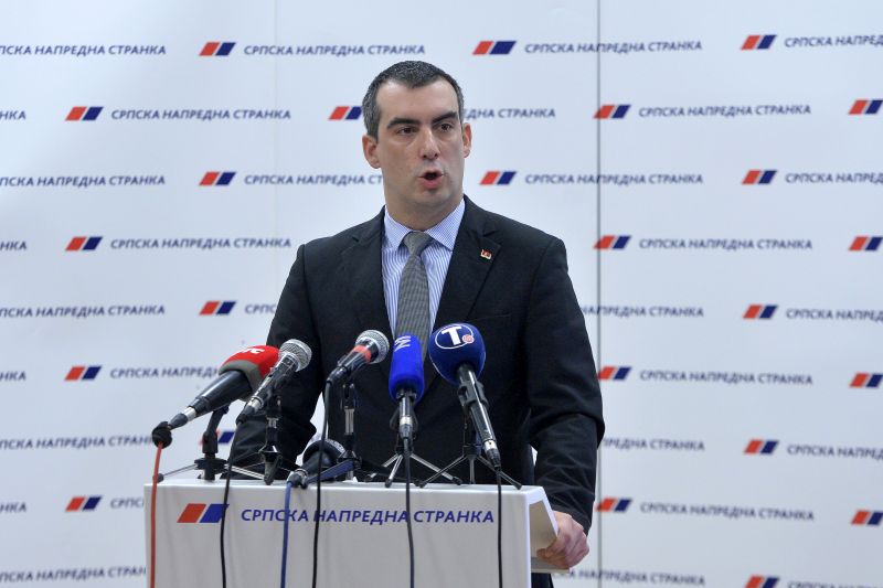 Орлић: Уколико Ђилас није схватио, Србија је данас држава