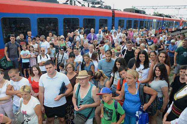 Због великог интересовања Београђана, два Аква воза до Јагодине (ВИДЕО)