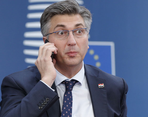 Инцидент током посете хрватског премијера Корчули