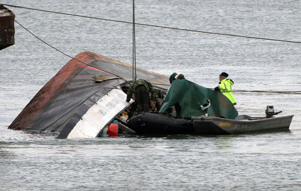 Потонуо теретни брод у Плочама
