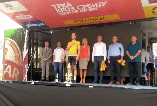 ТРИЈУМФ БИЦИКЛИСТЕ ИЗ ИТАЛИЈЕ: Салвадору златна медаља и жута мајица трке „Кроз Србију“