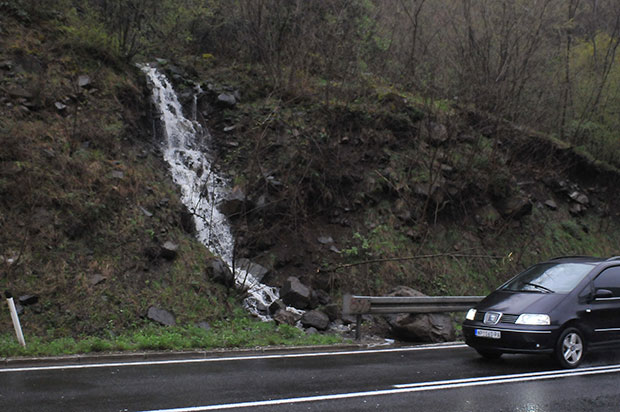 Опасност од одрона на Ибарској магистрали