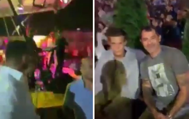 Деки Станковић славио сину рођендан на Цецином наступу (ВИДЕО)