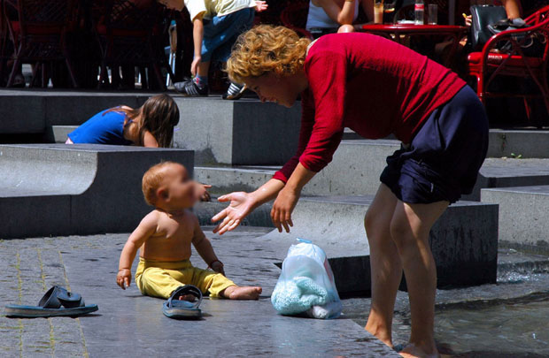 Маме брину због температуре