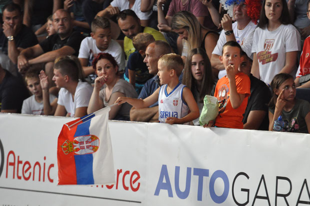 Спектакл у храму кошарке крај Мораве