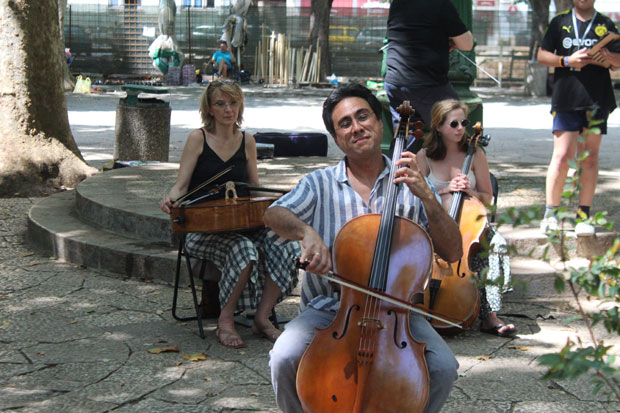 Моцартове ноте између тезги