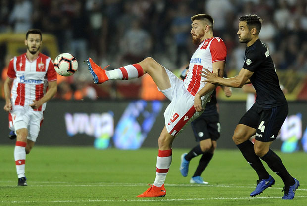 ЗВЕЗДА БЕЗ НАПАДАЧА У КОПЕНХАГЕНУ: Павков паузира две недеље