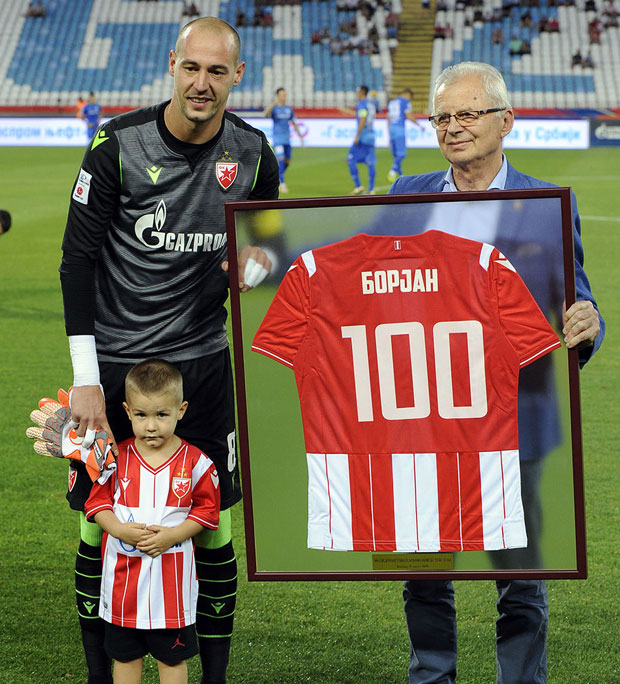 БОРЈАН У КЛУБУ 100: Посебно ми значи податак да на 53 меча нисмо примили гол