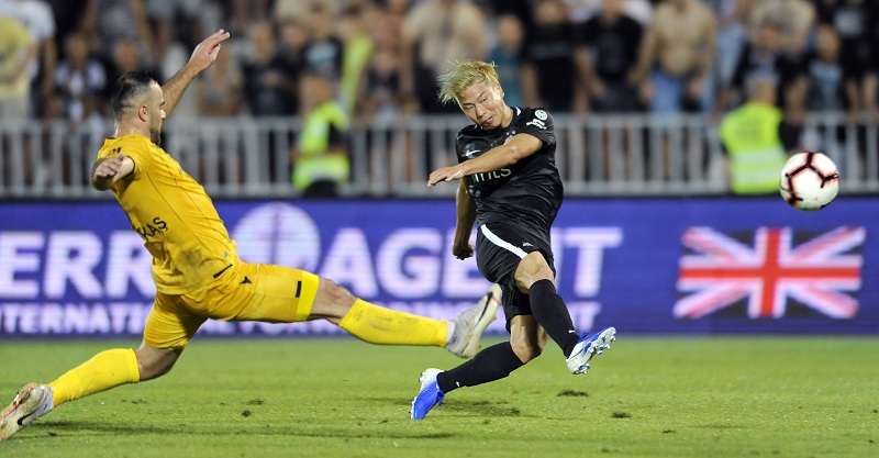 Асано: Желим да постигнем што више голова у Партизану