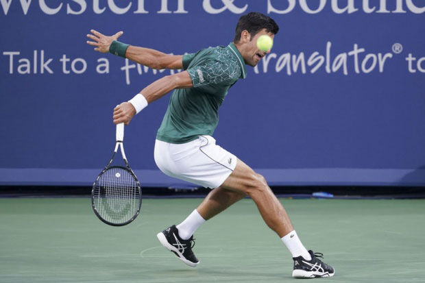 Ђоковић тренирао са Димитровим у Синсинатију (ВИДЕО)