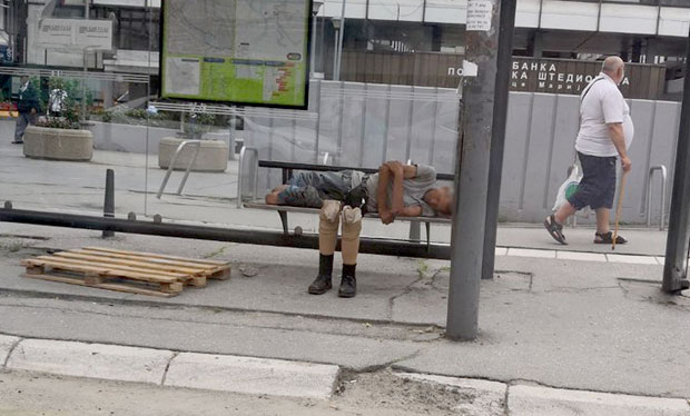 Кад си инвалид који нема где да одмори