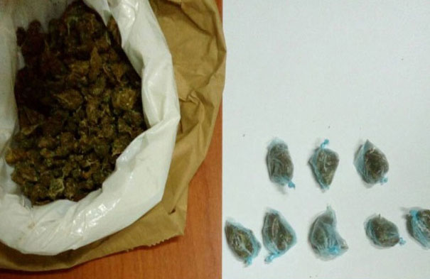 ЗАПЛЕНА МАРИХУАНЕ: Крили дрогу у ранцу и испод волана 