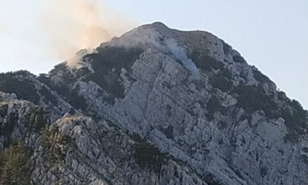 Пожар под врховима Орјена 