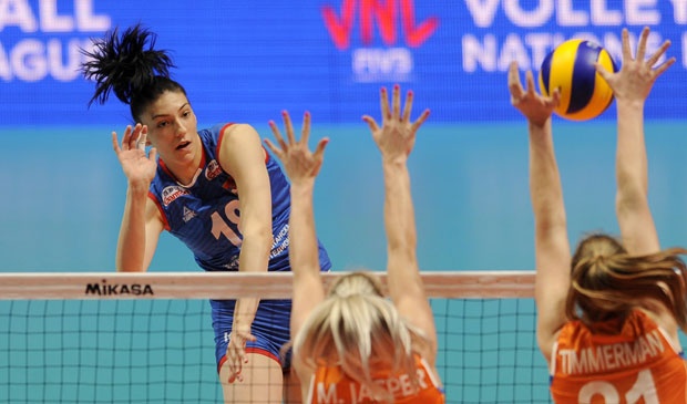 КРАЈ: Србија - Турска 3:1 (23:25, 25:19, 25:22, 25:22)