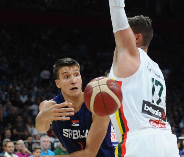 БОГДАНОВИЋ И МИЛУТИНОВ ЗАДОВОЉНИ: Добра утакмица за све нас