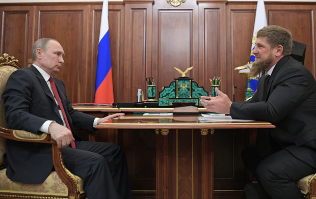 Путин и Кадиров: Чеченија се успешно развија