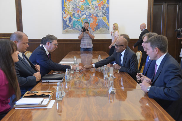 Вучић о сарадњи Ериксона и Телекома