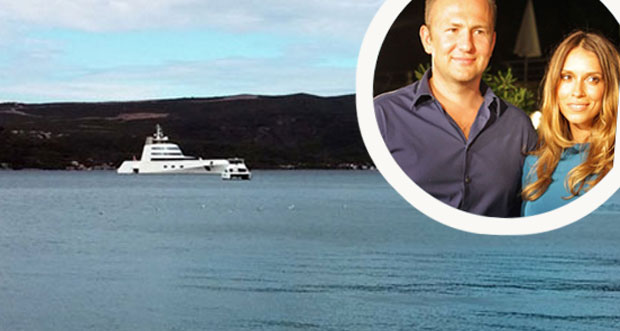 САНДРА И АНДРЕЈ МЕЉНИЧЕНКО У ЦРНОЈ ГОРИ: Најатрактивнија приватна јахта на свету „А усидрена у Порто Монтенегру