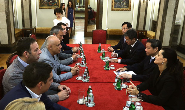 Радојичић са Kинезима о градњи метроа