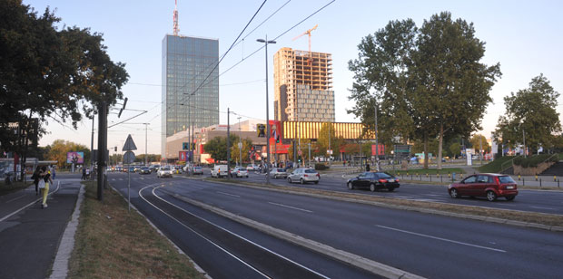 Три нова кружна тока код Ушћа