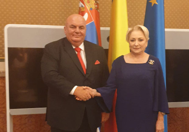 Палма се састао са председницом Владе Румуније Виориком Данчилом