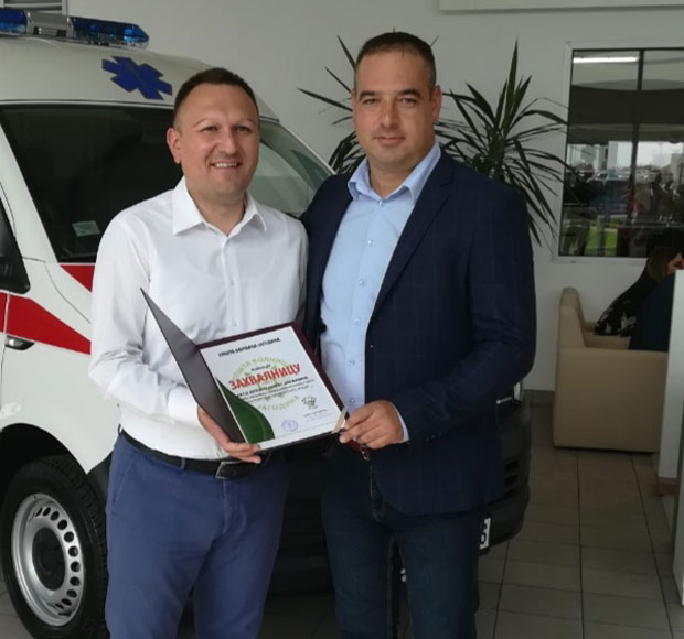 Општа болница у Јагодини добила ново санитетско возило