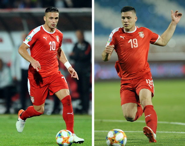 И ТАДИЋ И ЈОВИЋ НА ТЕРЕНУ: Српски репрезентативци се опоравили од повреда