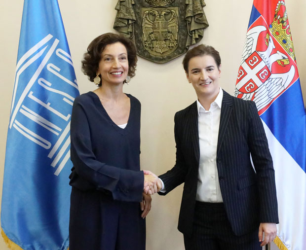 Брнабић: Сарадња са УНЕСКО од велике важности