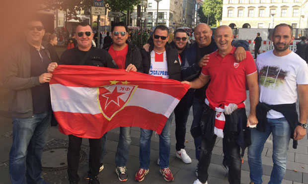 ВИДЕО: Навијачи Звезде се окупљају у Минхену, одјекују навијачке песме