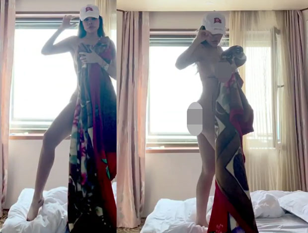 ЛЕПОТИЦА СЕ ИГРА ЖИВОТОМ: Сликала се гола у Пјонгјангу и украла капу војнику (ФОТО/ВИДЕО)