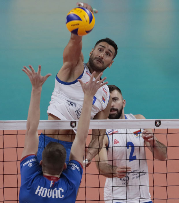 ЗАГРЕВАЊЕ ЗА НОКАУТ ФАЗУ: Одбојкаши Србије играју против Аустрије