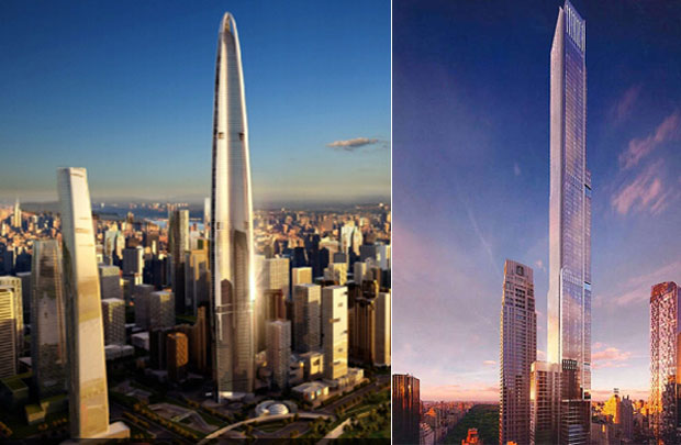 Кажу да је небодер у Њујорку највиши на свету, а Кинези направили два метра виши Wuhan Greenland Center