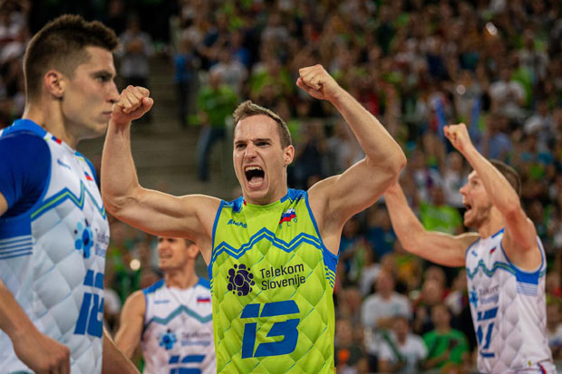 ЗЕМЉОТРЕС У СТОЖИЦАМА: Одбојкаши Словеније направили највеће изненађење на ЕП