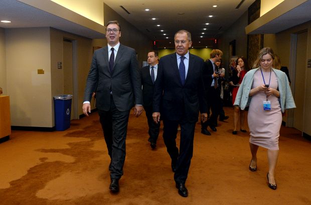 РАЗГОВОР У ЊУЈОРКУ: Вучић се састао са Лавровом