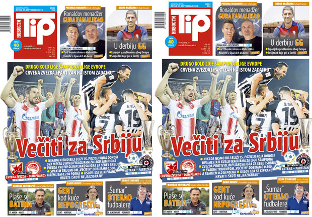 У НОВОМ БРОЈУ „ТИПА“: Вечити за Србију