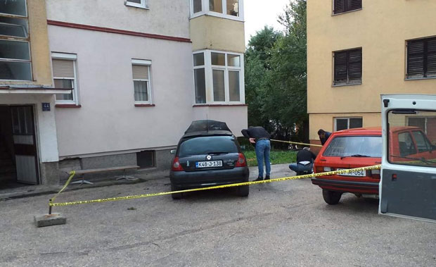 Полицајцу запаљен клио у Гацку